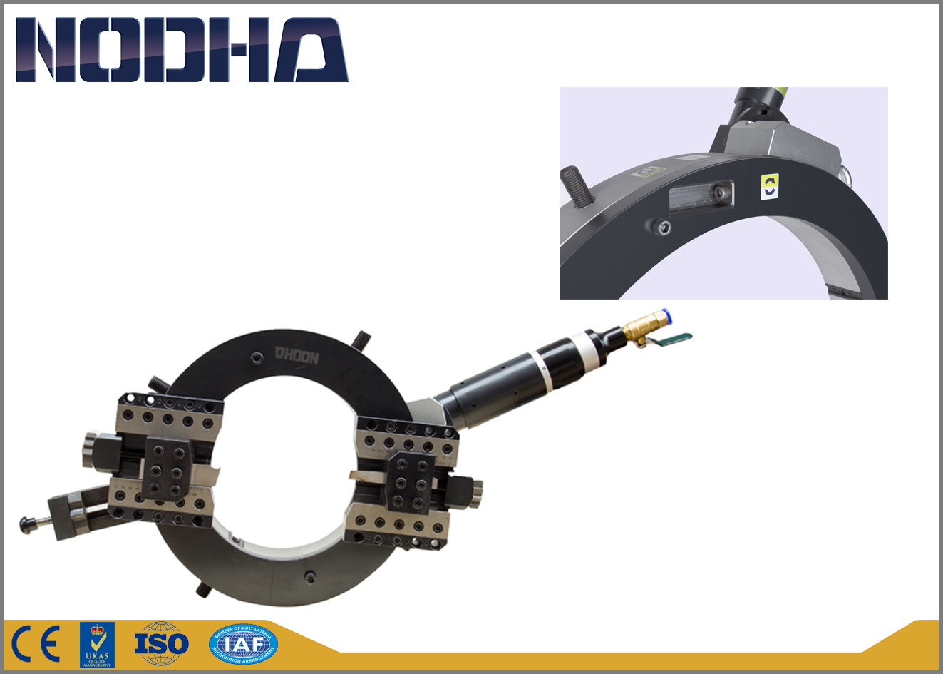 Machine de coupeur de tuyau de haute précision, outils de coupe de tuyau avec du CE/OIN