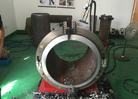 Découpeuse en aluminium de tuyau de moteur électrique de corps de vue fendue, coupeur de tuyau industriel 144.5kgs