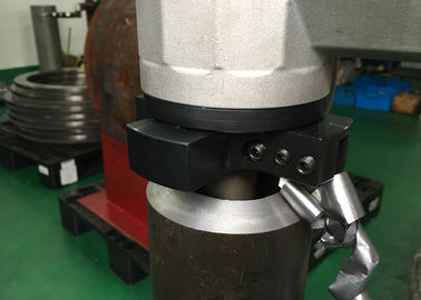 50 / machine taillante du tuyau 60HZ portatif, préparation électrique de soudure de coupeur de tuyau