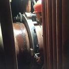 Machine taillante pneumatique de coupe froide de tuyau de cadre fendu pour la centrale