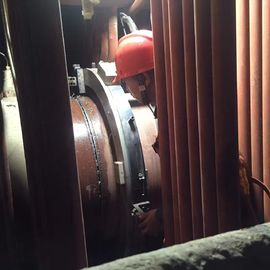 Coupeurs froids taillants de cadre fendu de machine de coupe pneumatique de tuyau de centrale pour le tuyau